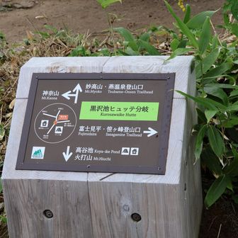 分岐を妙高山へ