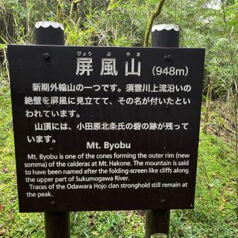 なぜか？
旧東海道を外れた屏風山山頂へ行ってしまった