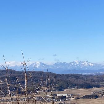 日光連山は近い⛰️