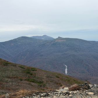 秋田駒ヶ岳
烏帽子もはっきり見えた