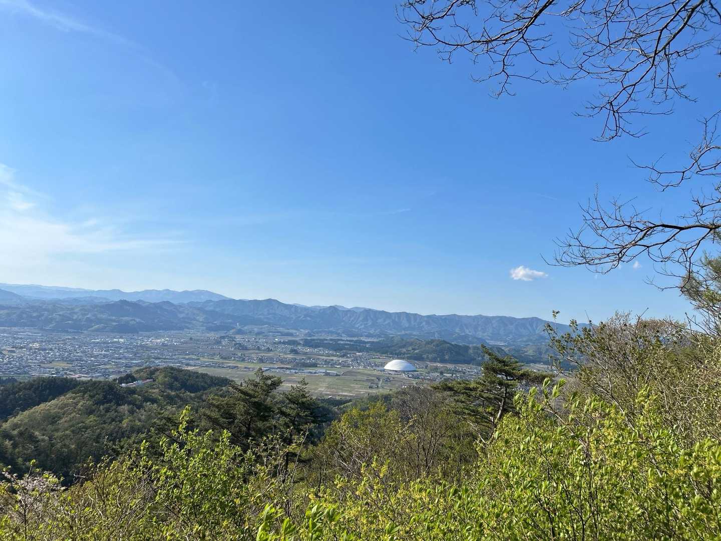 ここも景色が良いですねー