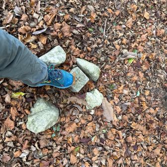 三角点？タッチ。
