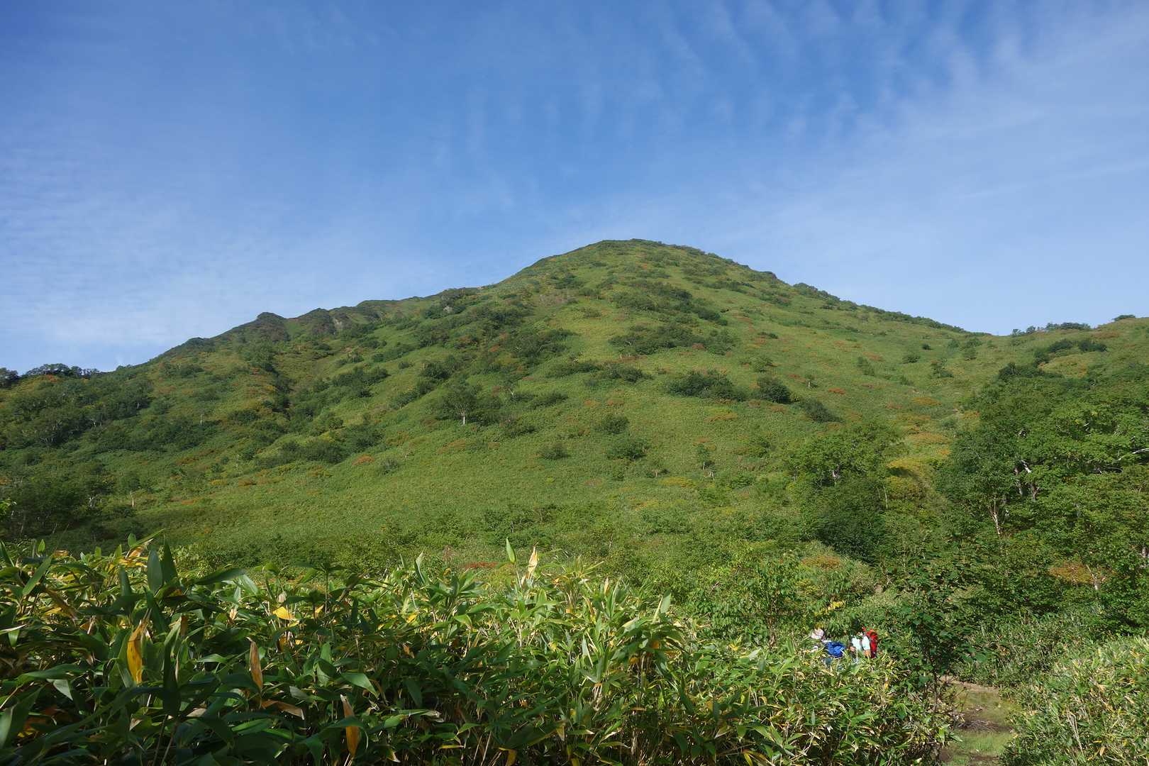 半面山-雲峰山-芦別岳 往復コースの写真