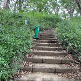 摺鉢山へ登ります。