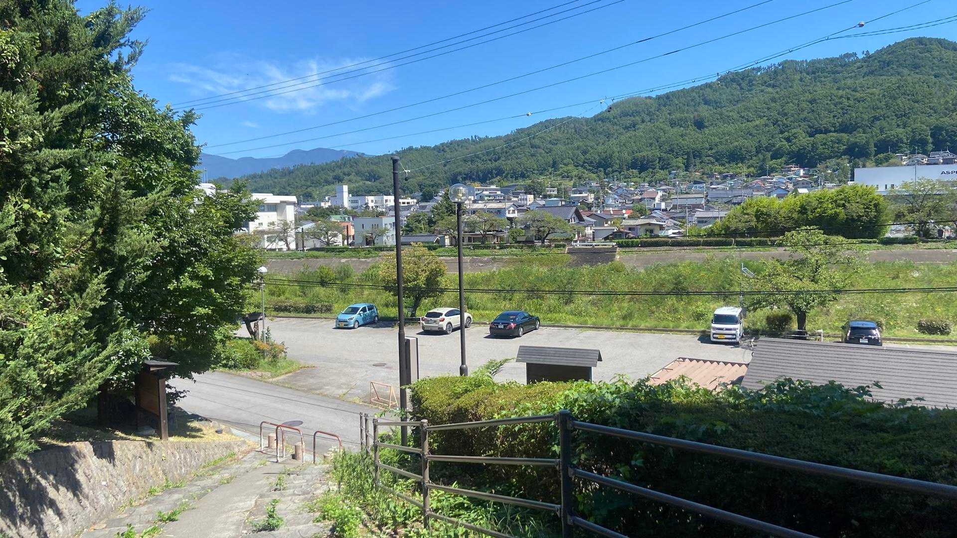駐車場到着🅿️
お疲れ山でしたー
母と合流してランチへGO！