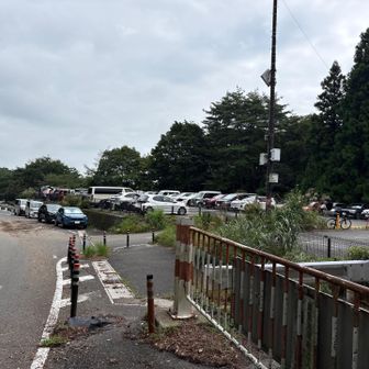 満車の駐車場
お疲れ様で試合