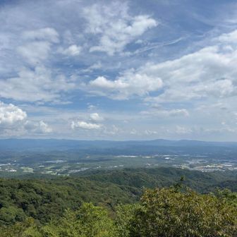 登りの展望台