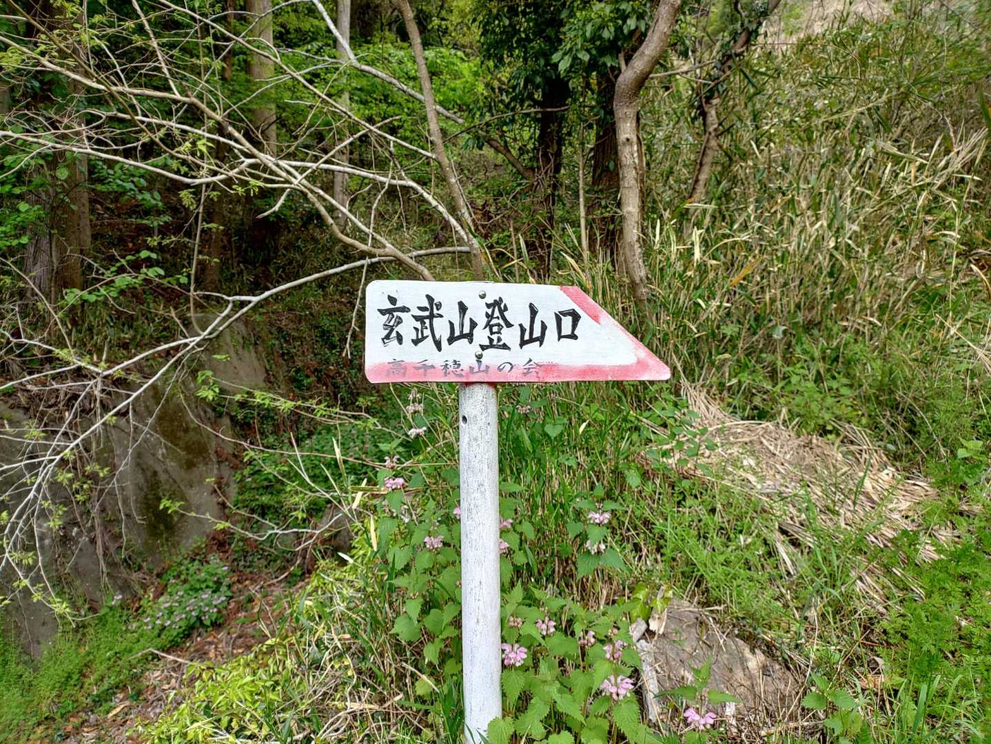 玄武山登山口-玄武山 往復コースの写真