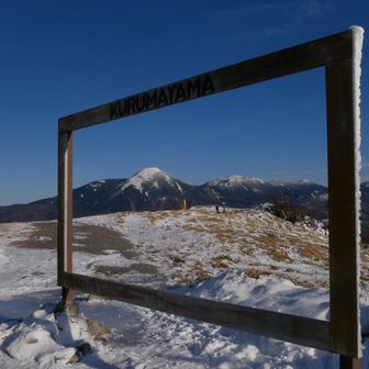 蓼科山を無理やり収める