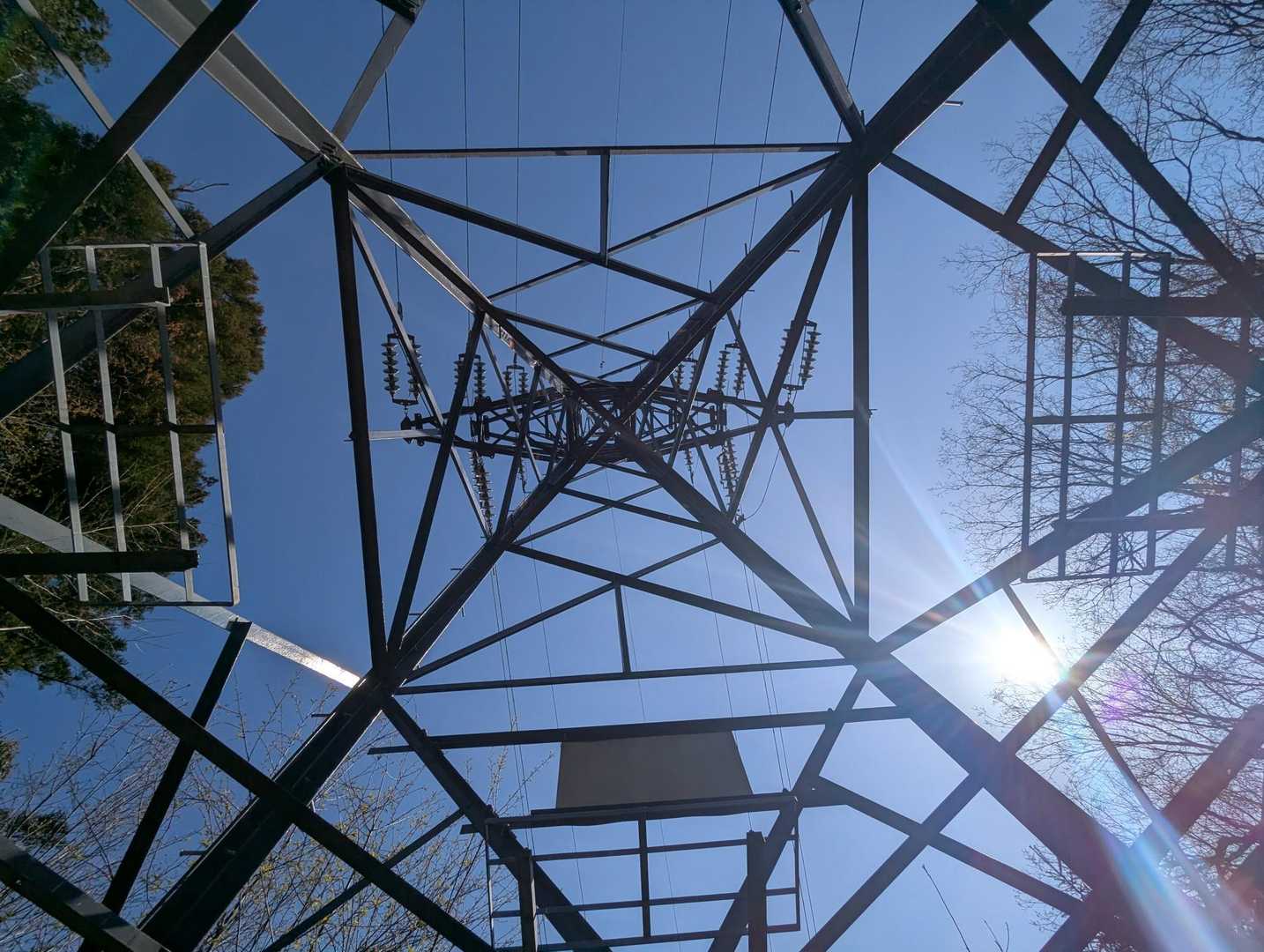 晴天です！