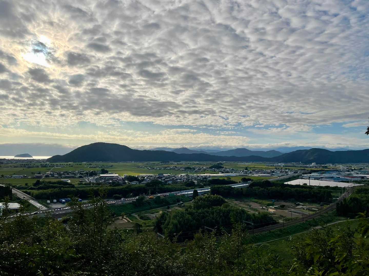 山本山から賤ヶ岳の稜線⛰️