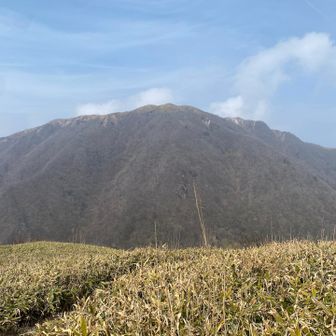 一瞬ガスが晴れて☀️