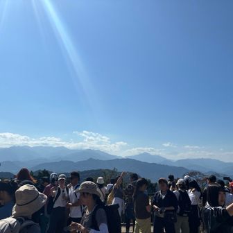 展望台。前に行くのはやめました。
