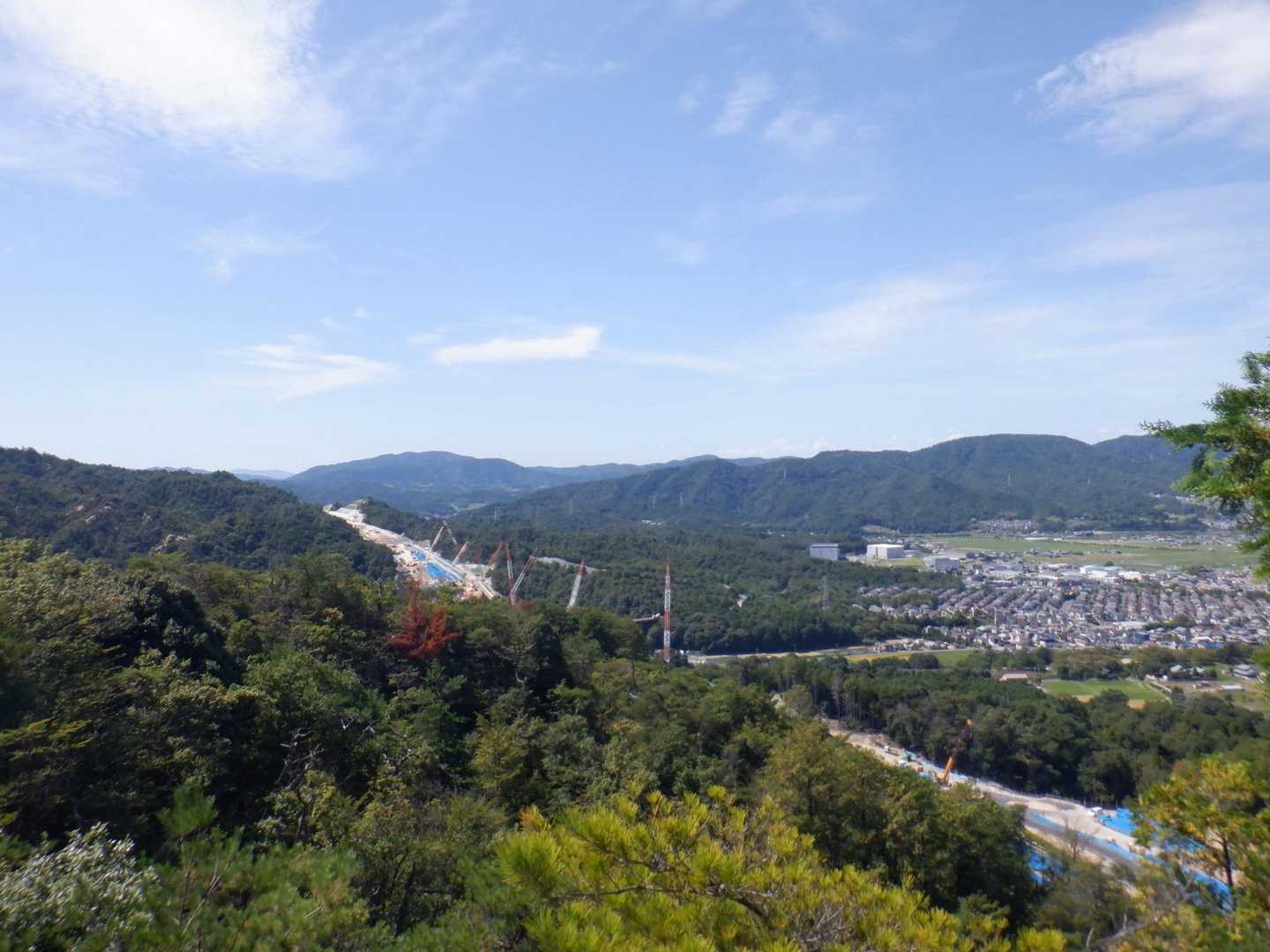 新名神工事中