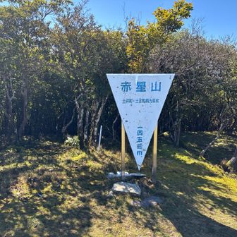 赤星山山頂