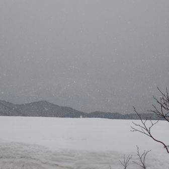 岩木山は見えなくなった🫥