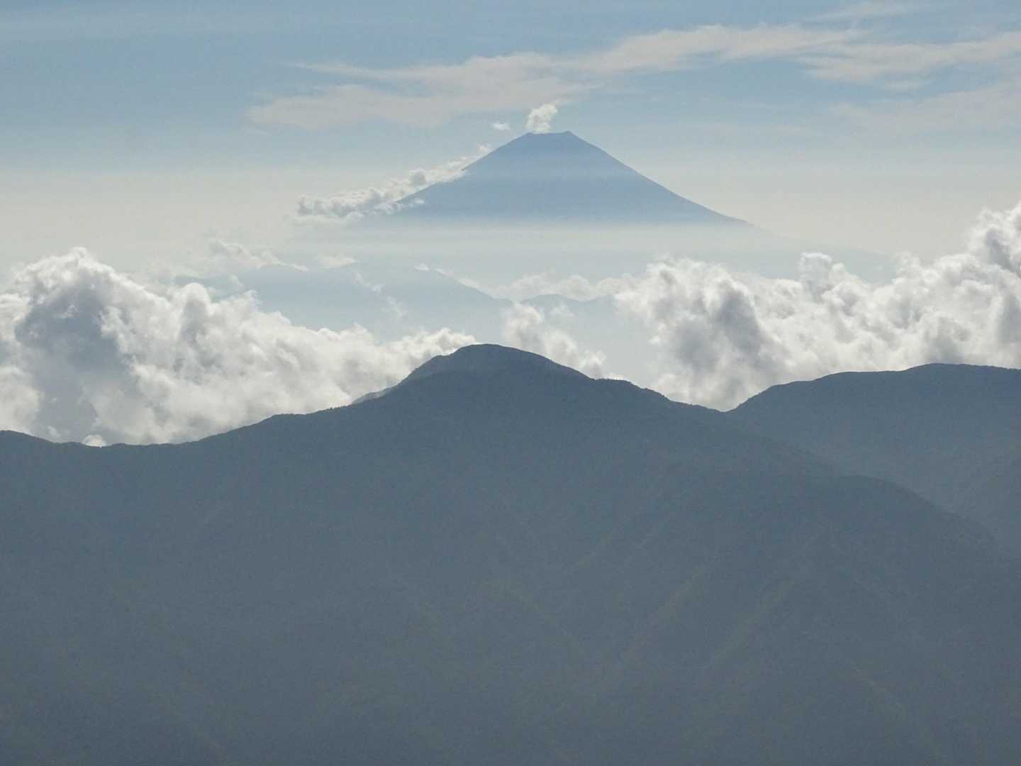 富士山。