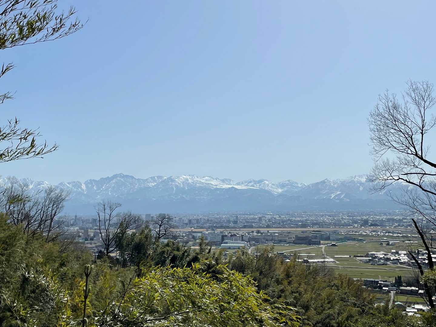 呉羽芝生公園-城山 往復コースの写真