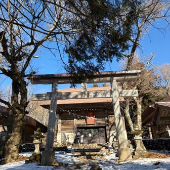 武甲山神社にお参り⛩️