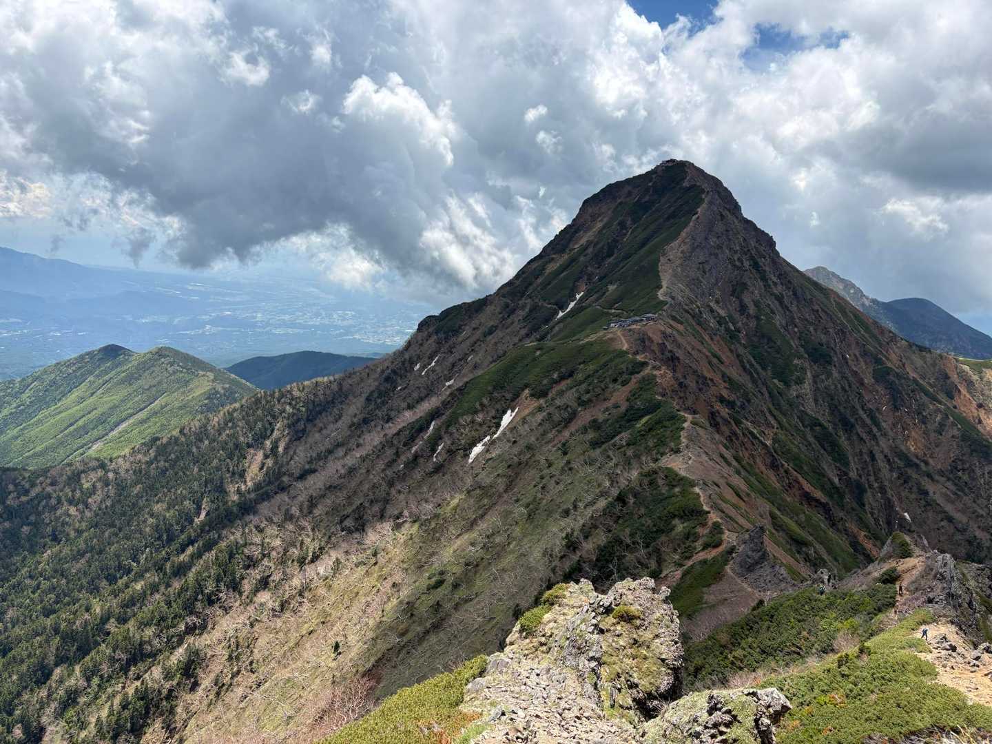 南沢-赤岳-横岳-硫黄岳-北沢 周回コースの写真
