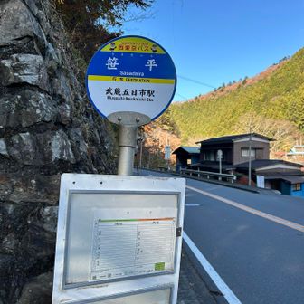 途中でダッシュ🏃🏻‍♂️💨した甲斐もあり🛺発車40分前にバス停🚏ゴール
計画の13時48分よりも一本前の12時18分発の🛺バスに乗車出来ました😙