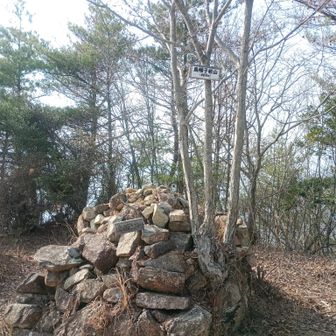 山頂はフツー。
ちょっとした広場。
