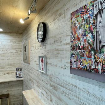 鳩吹山 おしゃれな店内でいただきました