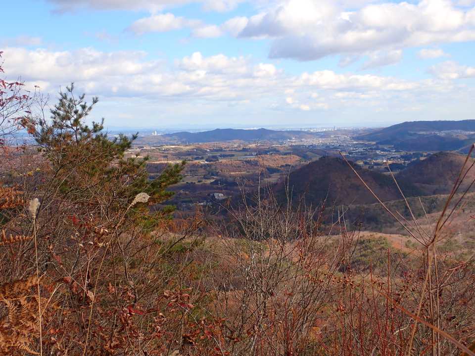 白沢五山と海も