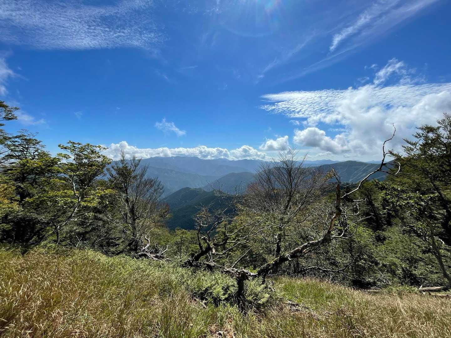 行者還岳-七曜岳 往復コースの写真