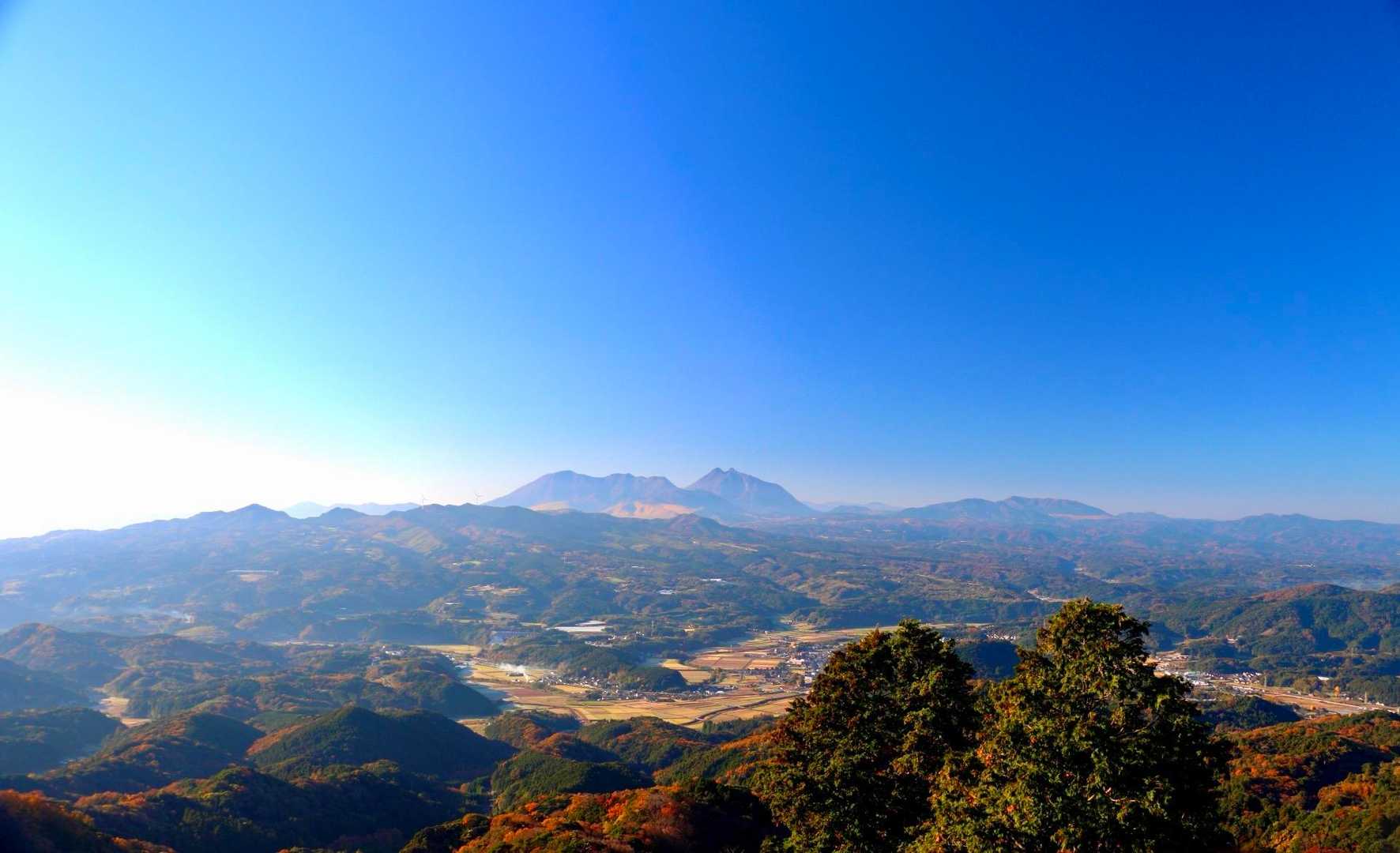 もう一度由布岳鶴見岳