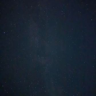19時に見える星空🌌