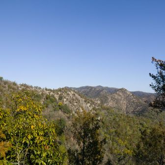 これから歩く絶景稜線
