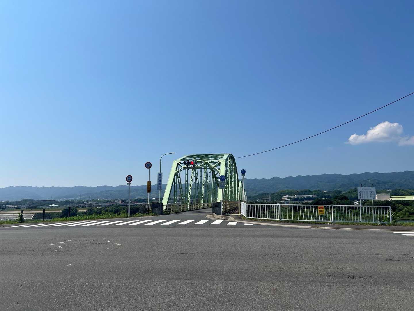 紀の川の龍門橋🐉