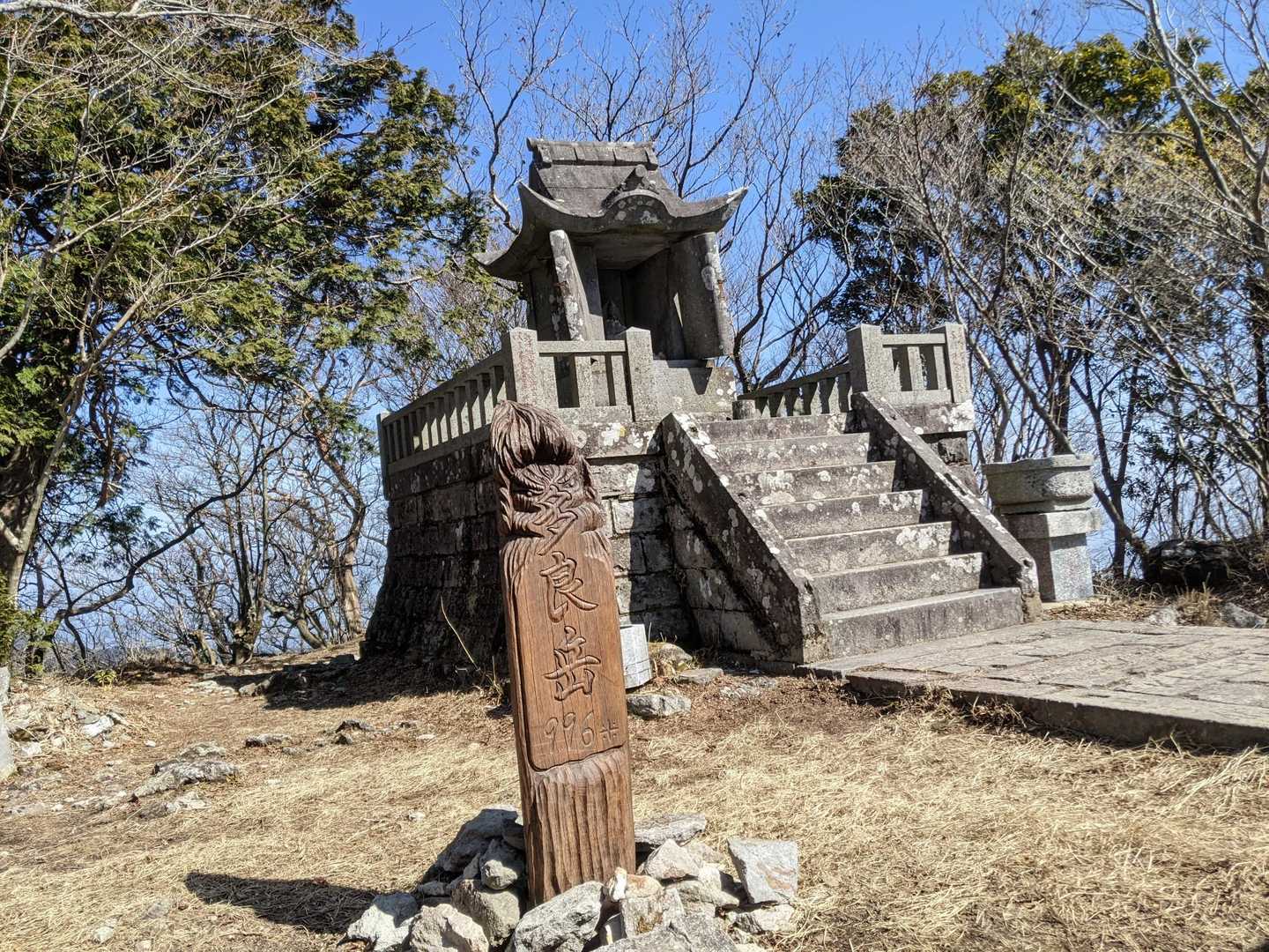 太良嶽神社上宮と多良岳山頂⛰