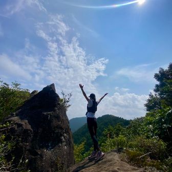 竜石から、素晴らしい景色です✨