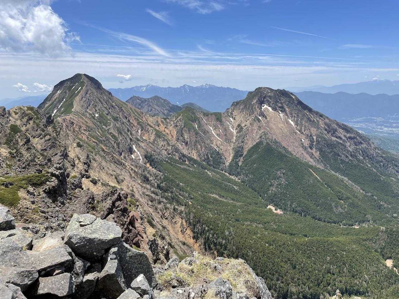 【JAPAN TRAIL】八ヶ岳登山道②（権現岳 - 赤岳 - 夏沢峠）の写真