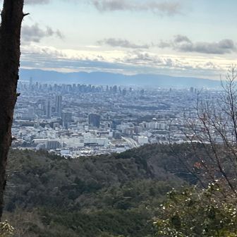 白島下山時途中の景観👌