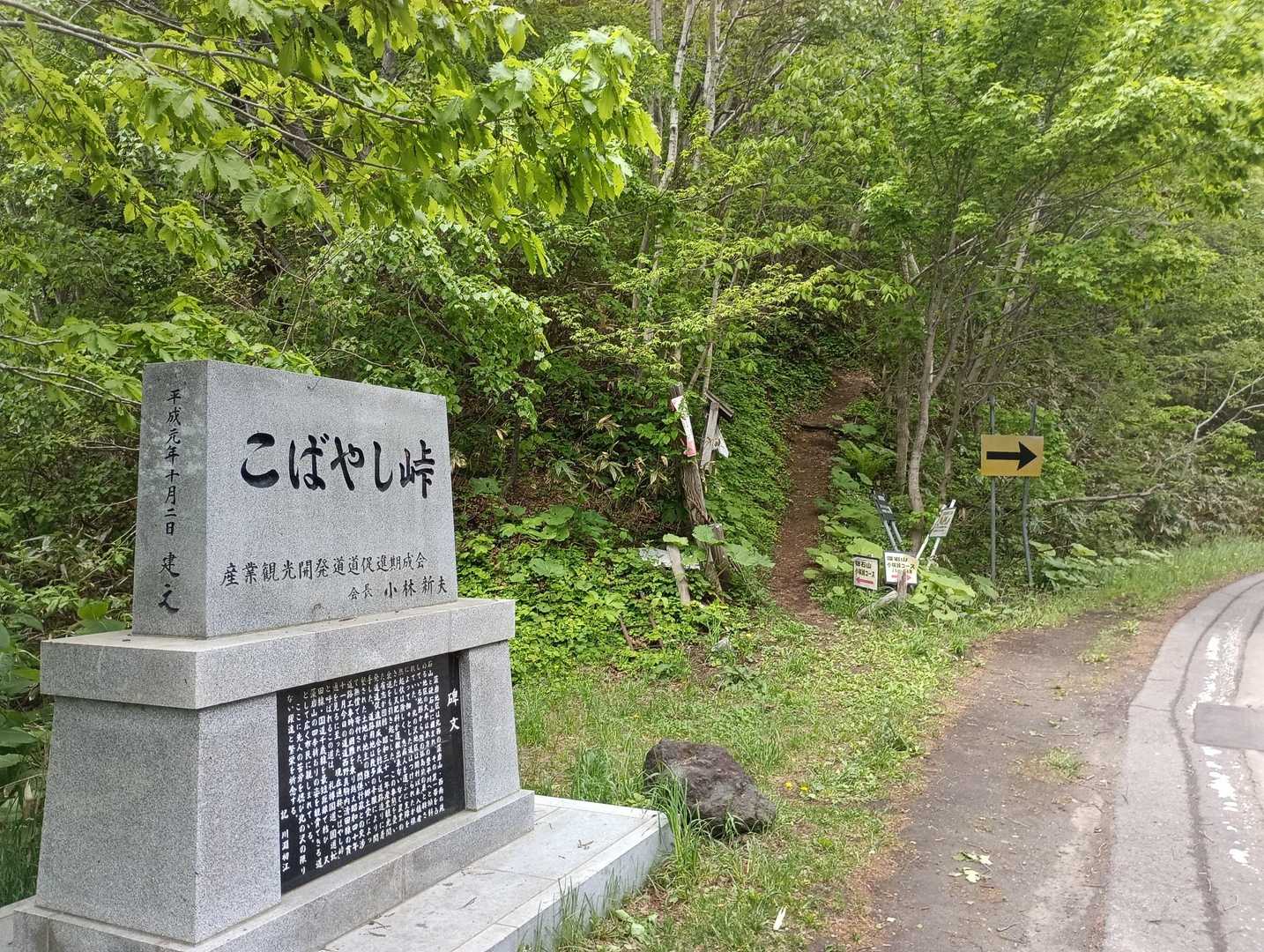 小林峠-砥石山 往復コースの写真