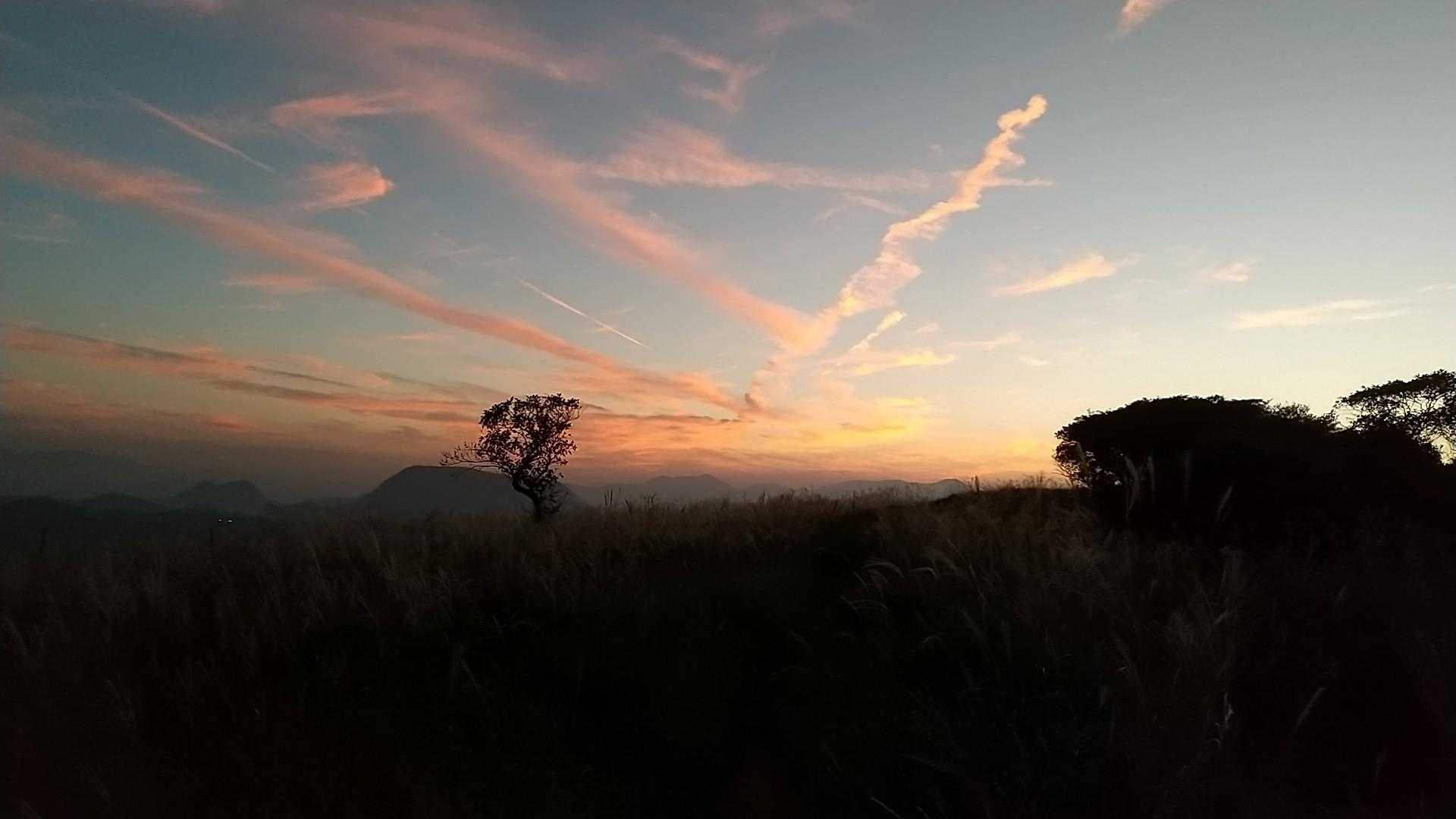 夕暮れ間近