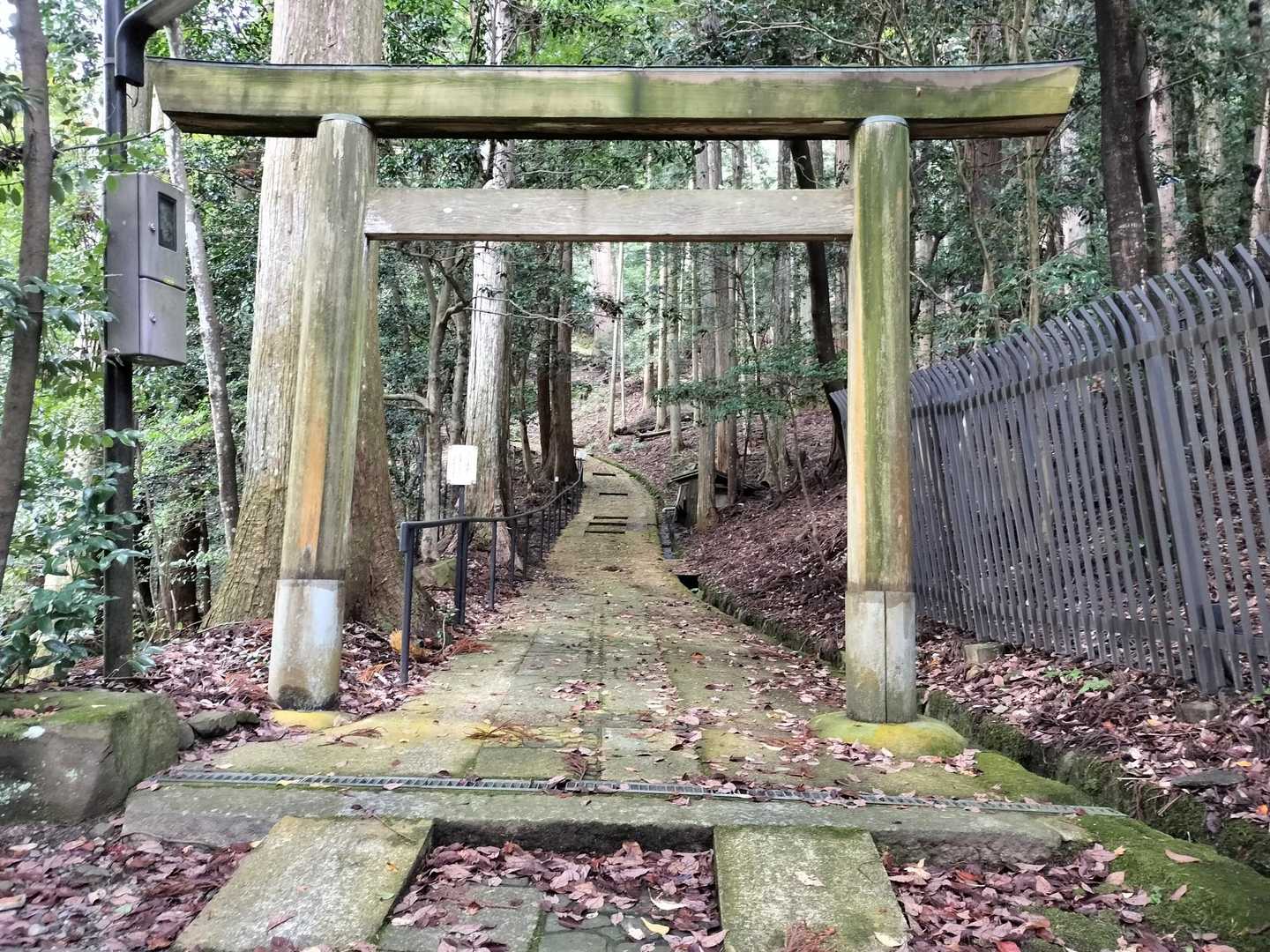 鞍馬駅-山門駅-戸谷峰-天ヶ岳-大原バス停 縦走コースの写真