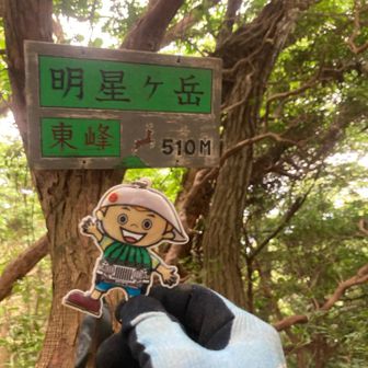明星ヶ岳東峰🩶(σ´∀`)σｹﾞｯﾂ!!

今回1番立派な名盤✨️