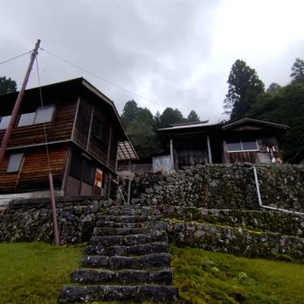 一人貸し切りの小仲坊の夕暮れ、人間はいません。鹿🦌の声と鳥の声だけ。