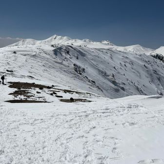 美ヶ原みたいな山頂