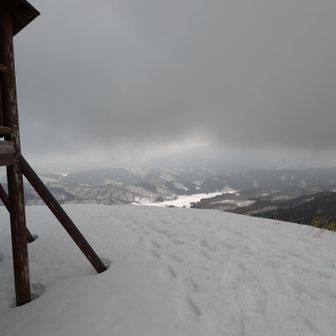 2階建ての展望台から
曇ってきた💦
