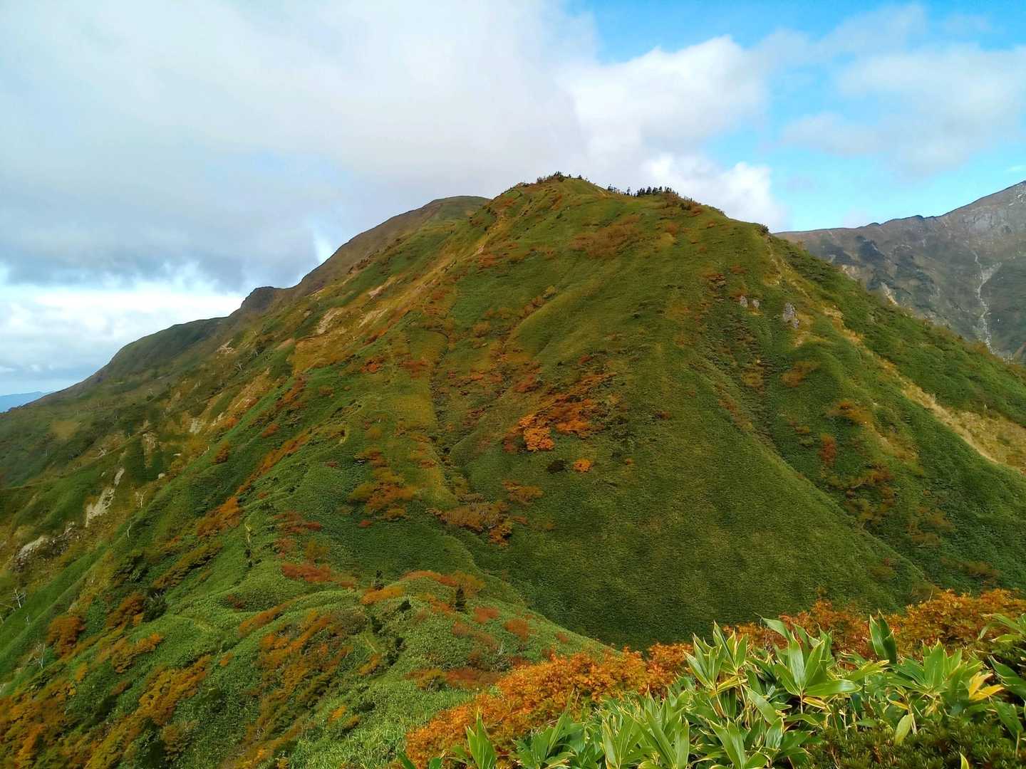 石徹白登山口-銚子ヶ峰-三ノ峰 往復コースの写真