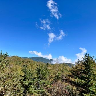 浅間山も真近に。