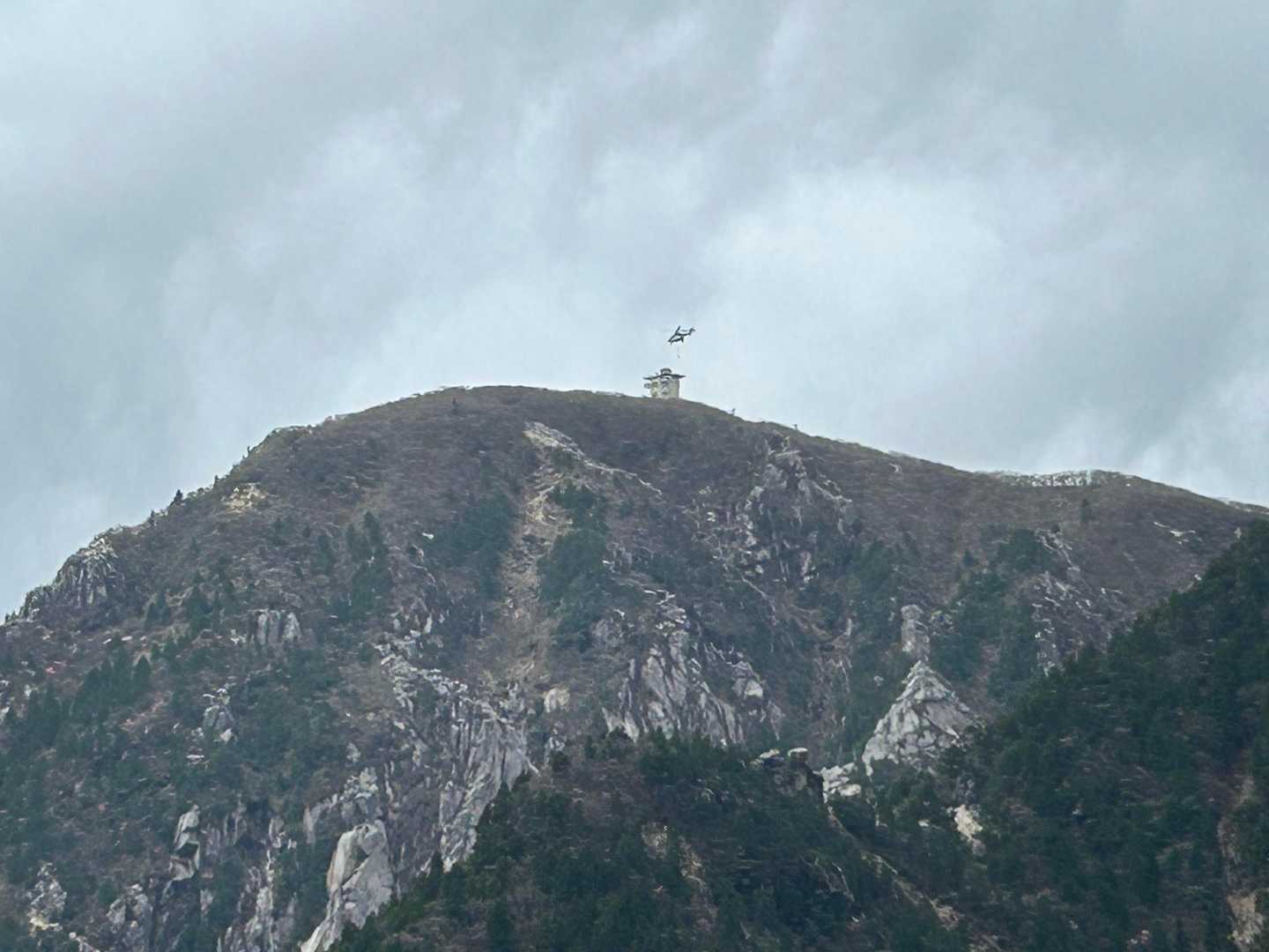 この日はずっとヘリの音🚁
救助中なのかとドキドキしたけど、、
物資を運んでました！