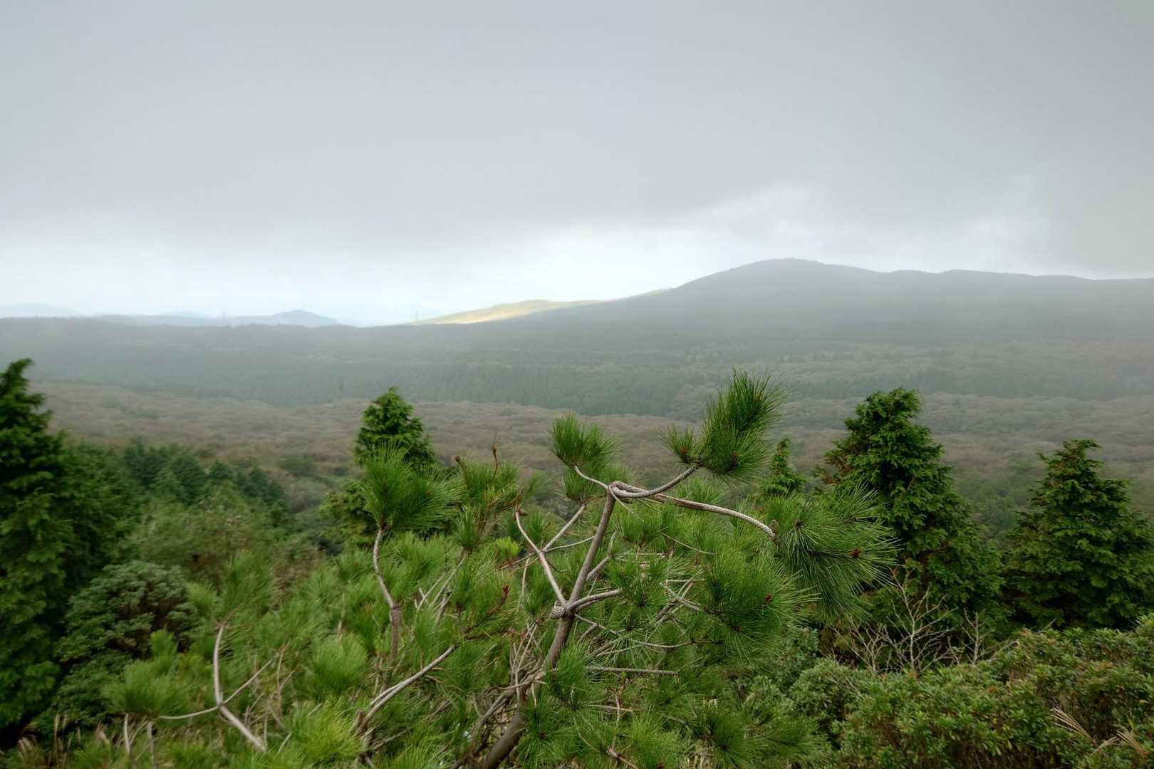 下りの絶景ポイント⛰️
俵山や一ノ峯かな⛰️