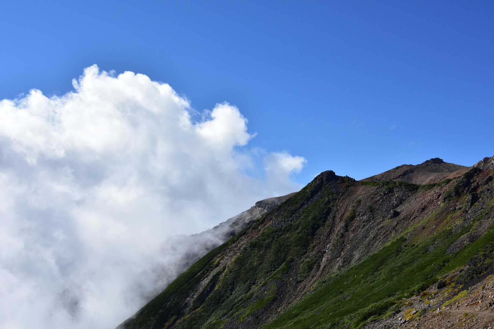 御嶽登山道入口-飛騨頂上-御嶽山-摩利支天乗越 往復コースの写真