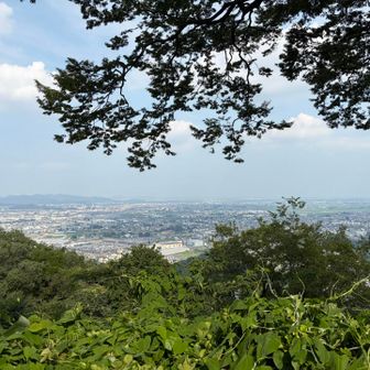 筑波山見えず